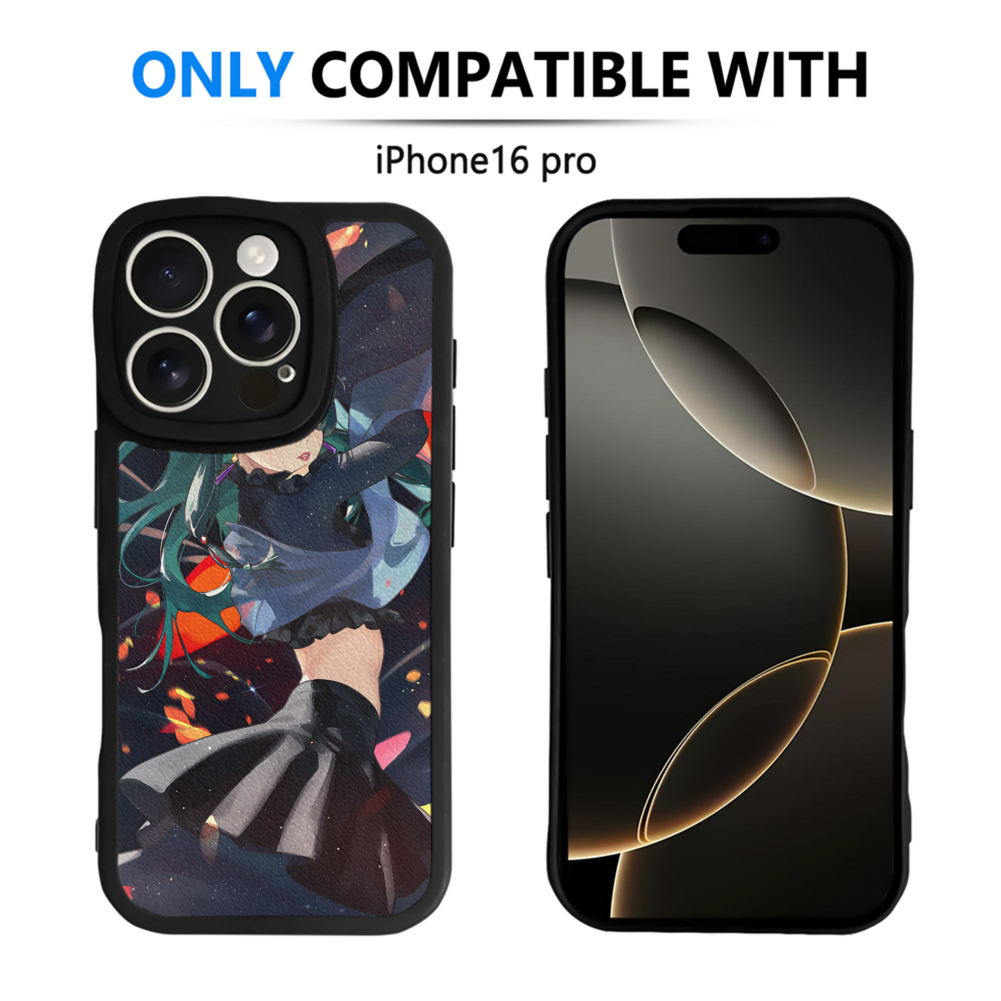 （画像用） 薬屋のひとりごと The Apothecary Diaries 【iPhone 16シリーズ対応】シリコンスマホケース（レザー調） 材質：シリコン